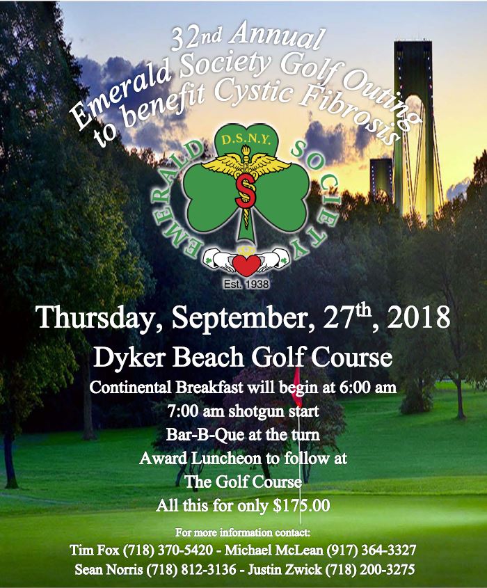 32nd Annual DSNY Emerald Society Charity Golf Outing @ Dyker Beach Golf Course | New York | United States